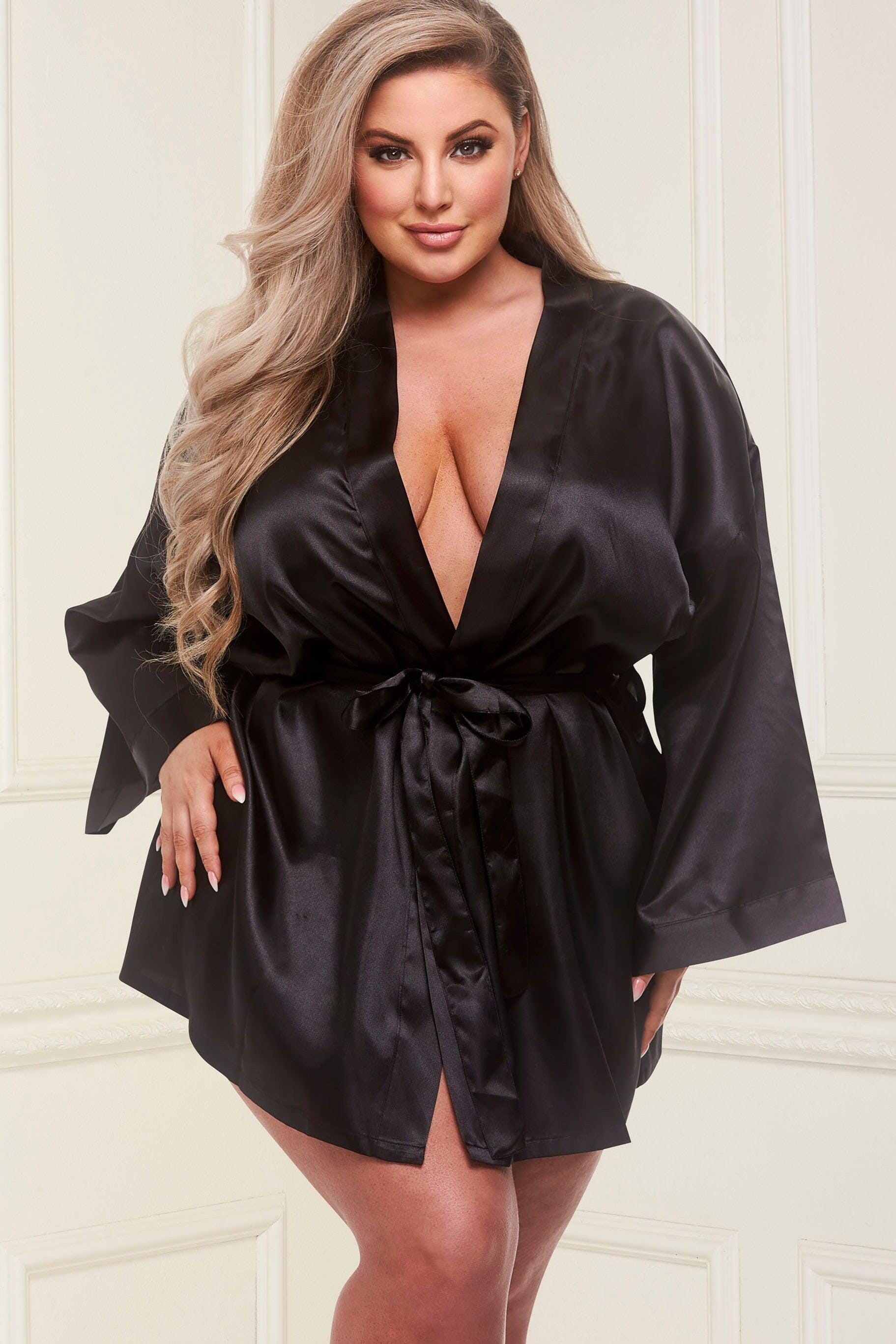Luxurious All - Satin Women's Robe for Ultimate Comfort